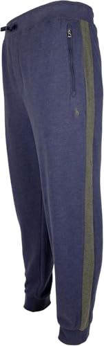 POLO RALPH LAUREN Men's Luxury Jersey Jogger Pants (X-Large,NvyH)