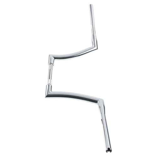 Guidon chromé de 30,5 cm anti mal de dos pour Harley Davidson Freewheeler Deluxe