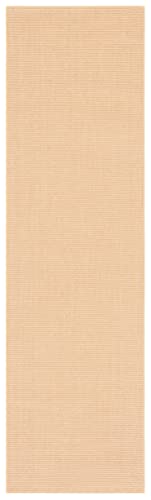 Tapete Martha Stewart SAFAVIEH 2'3" x 8' Runner Natural Marrón miniatura 3