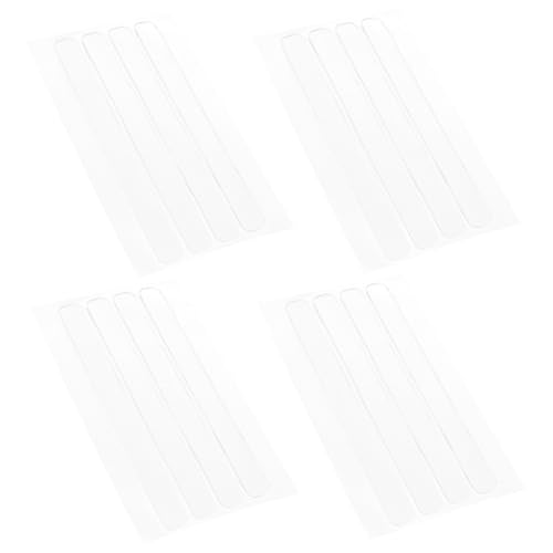 Cabilock Silicone Bumpers Self-Adhesive Pack Cabinet Door Bumpers No-Drill Wall Protectors Noise Dampening Pads for Fridges