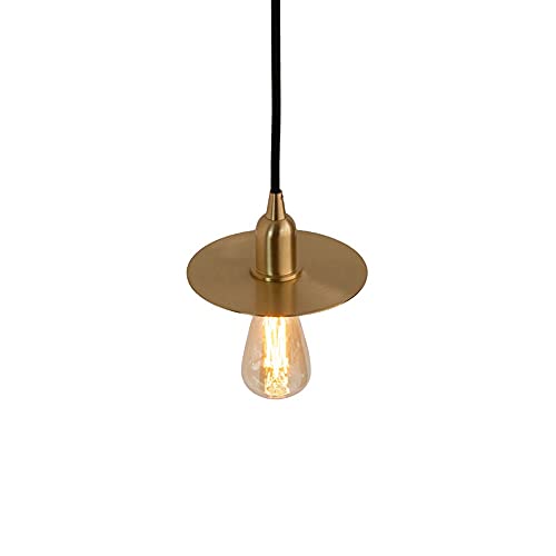 Plafonnier Disque en Laiton E14 ajustable pour optimiser les petits espaces sombres