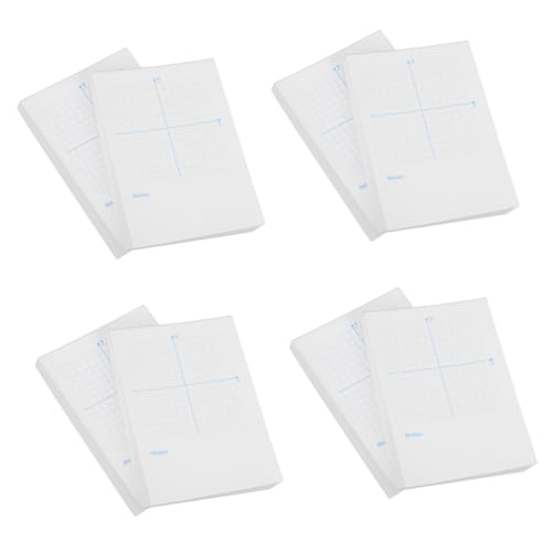 Cahier de mathématiques papier millimétré blanche Housoutil pour corriger les graphiques faux