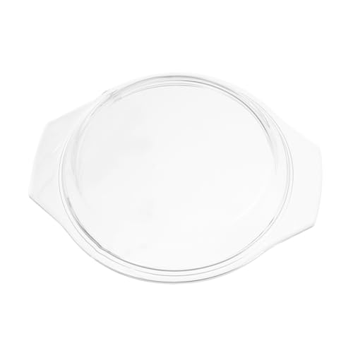 Alipis Tapa De Cristal Para Horno Microondas. Cubiertas De Tazón Cubierta Para Salpicaduras De Microondas Cubreplatos Para Microondas Accesorios De Cocina Cubre Platos Transparente Vidrio