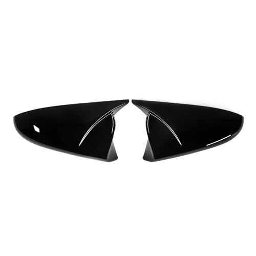 Capuchon rétroviseur aileron klaxon noir brillant pour Hyundai i20 N Line 2020-2024