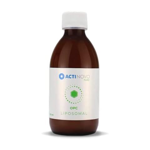 OPC | 25 Daily doses of 200 mg Each | Grape Seed Extract | Vegan | 250 ml | Highly dosed & Laboratory Tested | More Effective Than Capsules & Powder | Liposomal | Gluten-Free | Made in Germany Cover