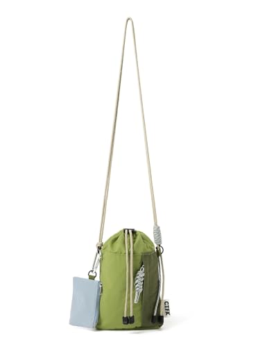 [レイビームス] キャンパス・バッグ CTRL FREAK ナイロン ハンディ ショルダー レディース グリーン FREE