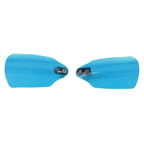 Bouclier de protection poignée moto bleu déviateur de vent pour Harley Low Rider ST