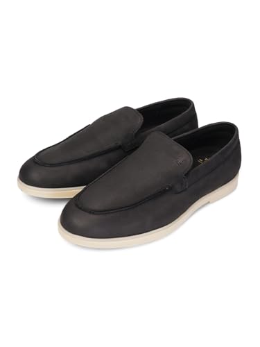 Image of Thomas Crick Men's Casual Summer Loafers - Premium Leather | Anti-Skid Sole | All-Day Comfort