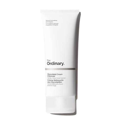 The Ordinary Glycolipid Cream Cleanser, Crema Limpiadora Facial con Glicolípidos, Desmaquillante suave con agentes glicolípidos de origen vegetal, 150 ml