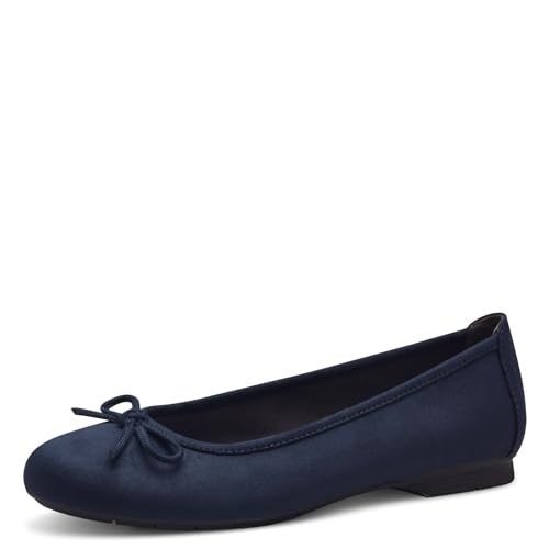 Jana Damen Ballerinas Elegant Vegan, Blau...