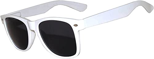 Image of OWL Retro Style Sunglasses 80's Classic Vintage Unisex Nerd Colored Frame