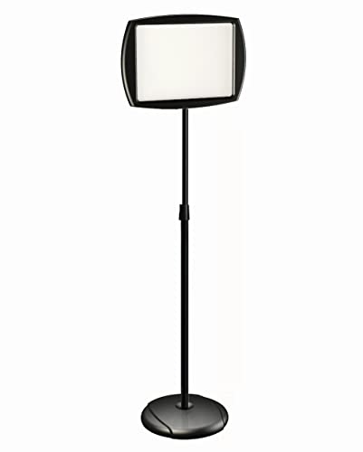 MasterVision Floor Stand Sign Holder, Rectangle, 15 x 11, 66