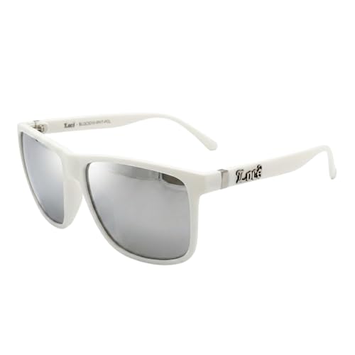 Image of Locs Men's Gangster Oversized Rectangular Horn Rim Sunglasses - 91055 & 91295 Series
