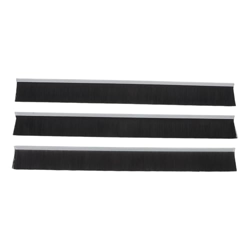 OSALADI 3pièces Brosse Étanchéité pour Boîte Aux Lettres Bande Anti-poussière Nylon De Accessoire De Nettoyage pour Boîtes Aux Lettres De Bureau Maison