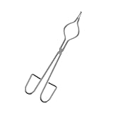 Operitacx Lange Metall Tiegelzange 40cm Aus Edelstahl Gießereiwerkzeug Für Schmelztiegel Präzise Tiegelklemme Für Edelmetall Schmelzen Und Gießen