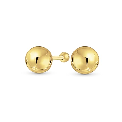 Boucles d'oreilles or jaune pour adolescentes et femmes à porter au quotidien