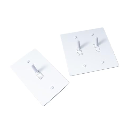 Interrupteur toggle moleté triple en laiton blanc pour hôtel et maison