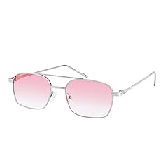 001 Silver Frame/Gradient Pink Lens