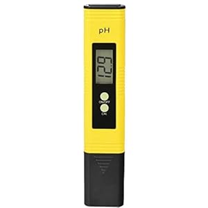1Pc Digitale PH Meter Water Kwaliteit Test Meter PH Meting Auto Kalibratie Ideale kit voor Aquarium Zwembad Drinkwater Geel