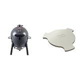 Char-Griller E86714 AKORN Jr. Kamado and Char-Griller 6211 Smokin' Stone Jr
