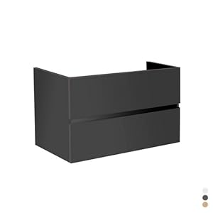 Senza City Unterschrank Anthrazit matt 90 cm