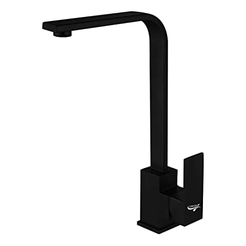 Grifo de Cocina Mezclador de Lavabo,Cuadrado Acero Inoxidable Cover