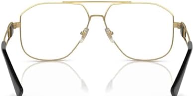 Versace VE1287-1002 안경 프레임 골드, 데모 렌즈 포함 59mm, 골드. — 사진 4