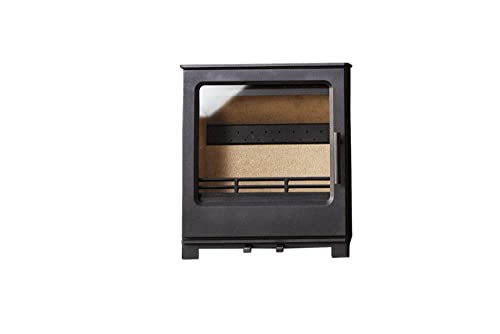 FUNDICIO - Estufa de Hierro Fundido de Leña Modelo AINHOA de 8 kW. Fabricada en Fundición