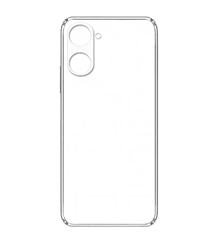 Image of Soft Silicone TPU Back Cover Compatible with Realme 10 4G