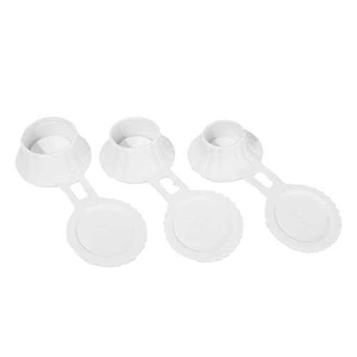Inverted Bottle Lid, Leak-proof Top Flipping Tool, 3 Pack Inverted Shampoo Dispenser Lid, Shampoo Accessory, Bottle Lid EmptierShower Gel Emptying Gadget, Leak-Proof Flipping Tool For Bathroom