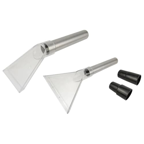 Hipzeepo Cabezal de Cepillo para Aspiradora de 38 Mm, Cabezal Giratorio, Boquilla para Suelo, Boquillas Transparentes para Limpiador de Alfombras, Adaptadores y Accesorios.