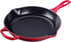 LE CREUSET Evo Round Skillet 26 cm Cherry Red