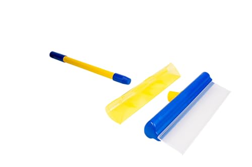 Aquablade® B30 THE ORIGINAL | Raclette à vitre en silicone avec réservoir, kit de nettoyage des fenêtres de qualité professionnelle, code SH : 9603909900,...