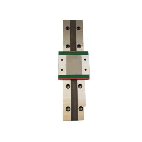 Guía lineal MGW15C de 600 mm: bloque con brida ensanchada para un movimiento suave