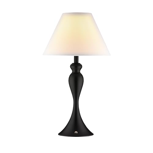 O'Bright Ember Cordless Table Lamp &ndash; Rechargeable, Touch Dimmable, Battery Operated, E26 LED Bulb...