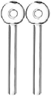 4 Inch Glass Oil Burner Pipe (Pack of 4)