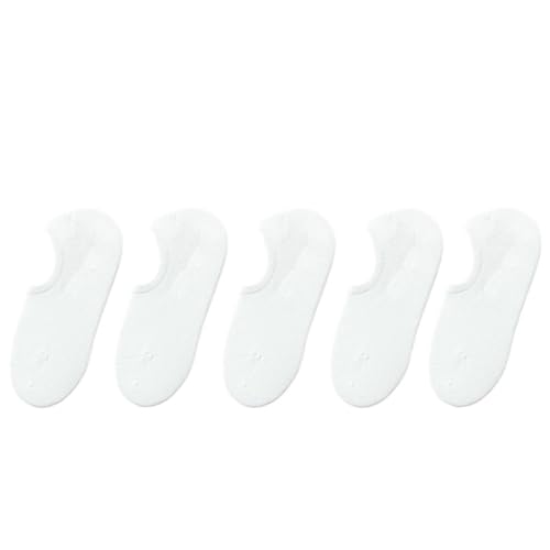Calcetines náuticos para hombre invisibles transpirables y de corte superficial elástico