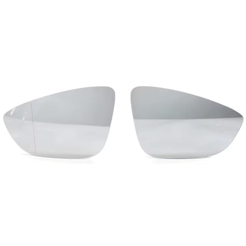 Verre de rétroviseur gauche pour VW Passat 2011-2018 côté conducteur dégivrant