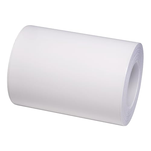 PROlac Bande décorative – 10 m de bande décorative, bande ornementale pour voiture, autocollant pour moto en blanc mat – Bande adhésive, bande latérale...