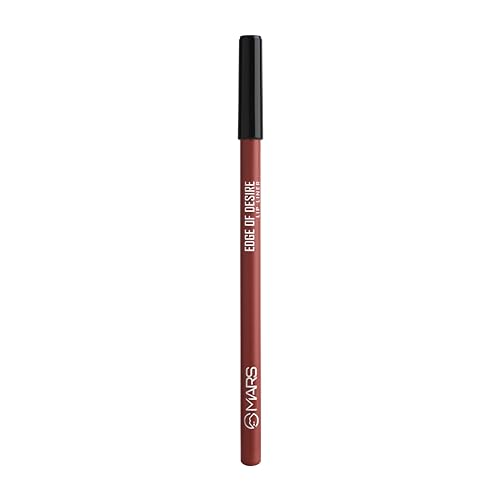 Image of MARS Matte Lip Liner One Swipe Smooth Long Lasting Lip Pencil (1.4gm) (12-BROWN MOCHA, 06-RED TEASE)