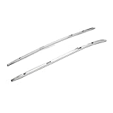 Barras Techo Auto para VEZEL HR-V para HRV 2014-2022 Barras De Rieles Portaequipajes Cajas Transversales Superiores Aleación Aluminio Techo Automóvil Coche Barras Techo(Silver)