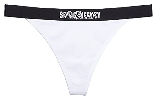 Savage X Fenty, Damen, Showgirl High-Leg Thong, Angel White, 2X Unterwsche Cover