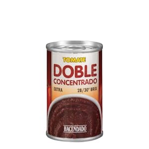 Tomate doble concentrado Hacendado extra para freír Bote 170 g Pack 2