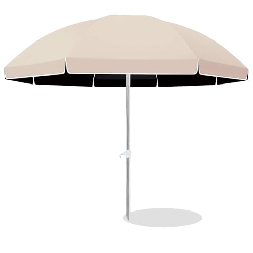 Sombrilla de playa ligera y parasol exterior para piscina o camping 2