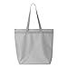 Liberty Bags Recycled Large Tote With Zipper (Grey) (One)