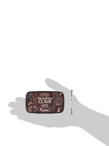 Tsukineko, Versafine Clair, Full Size Ink Pad, Pinecone #TOP3