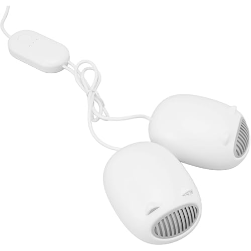 Générique Sèche-Chaussures USB Désodorisant, Déshumidificateur Chaussures avec Flux d'Air 360°, Déodorisation Rapide pour Chaussures, Chaussettes, Gants et Placard