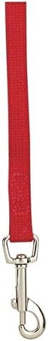 Guardian Gear Dog Training Cotton Web Leads Lead to Train Dogs Choose from 4 Colors & 5 Sizes (20 Foot Red)