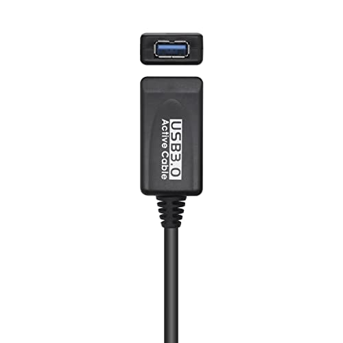 Aisens A105-0525 Cavo Usb 3.0 Prolunga Con Amplificatore, Tipo A/M-A/H, Nero, 5,0 M - 2