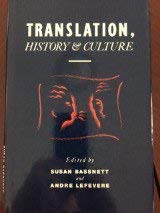 Translation, History and Culture 0861871006 Book Cover